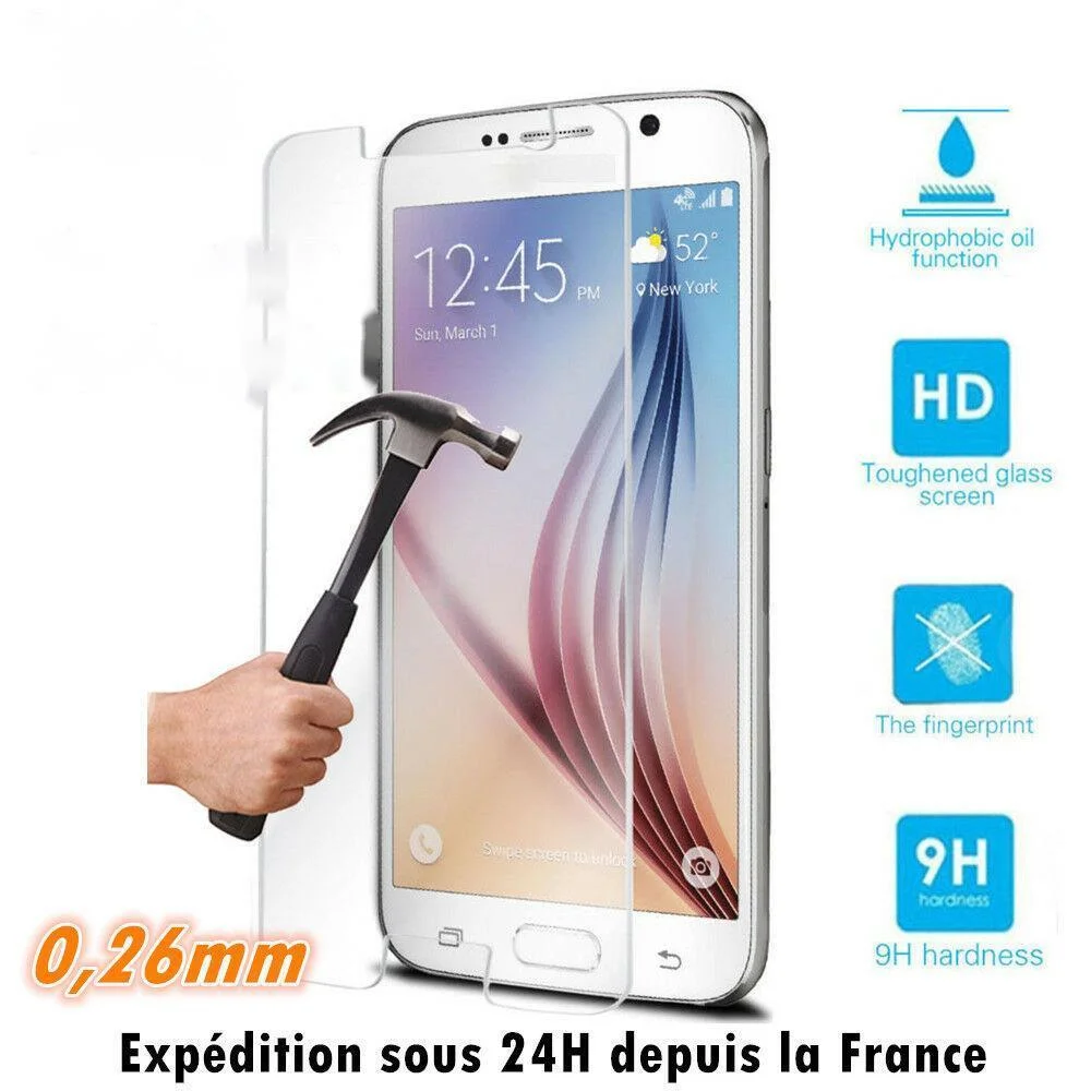 

Vitre protection film protecteur d'cran en VERRE TREMPE - For Samsung Galaxy S6