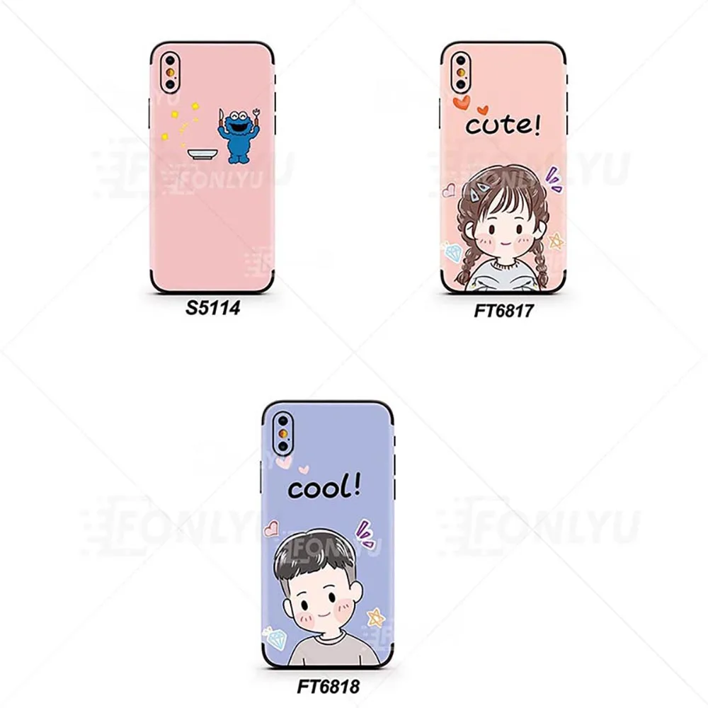 50 шт./лот цветная задняя крышка фольга бумажная пленка для детской задней крышки