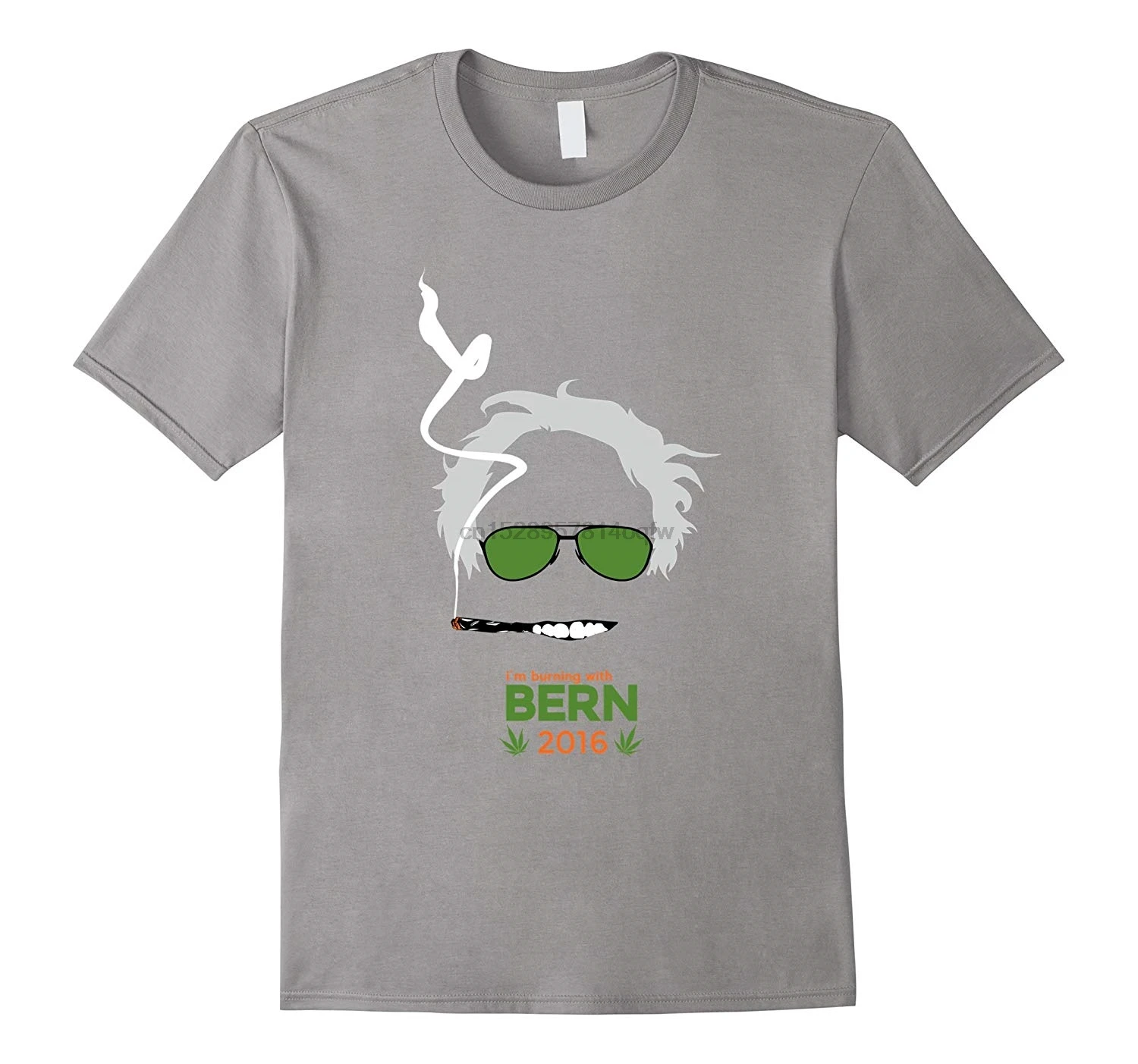 Для мужчин футболка Берни Сандерс 420 президент 2016 чувствовать б сорняк Футболка