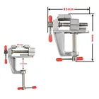 Лидер продаж, настольные тиски из алюминиевого сплава, настольные тиски, мини Верстаки, верстаки, винтовые тиски для рукоделия, форма для ремесла, фиксированный инструмент для ремонта