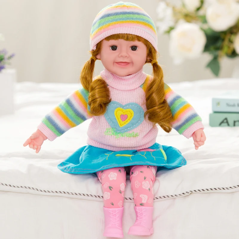 Маленькая Высококачественная кукла-Реборн маленькая принцесса девочка