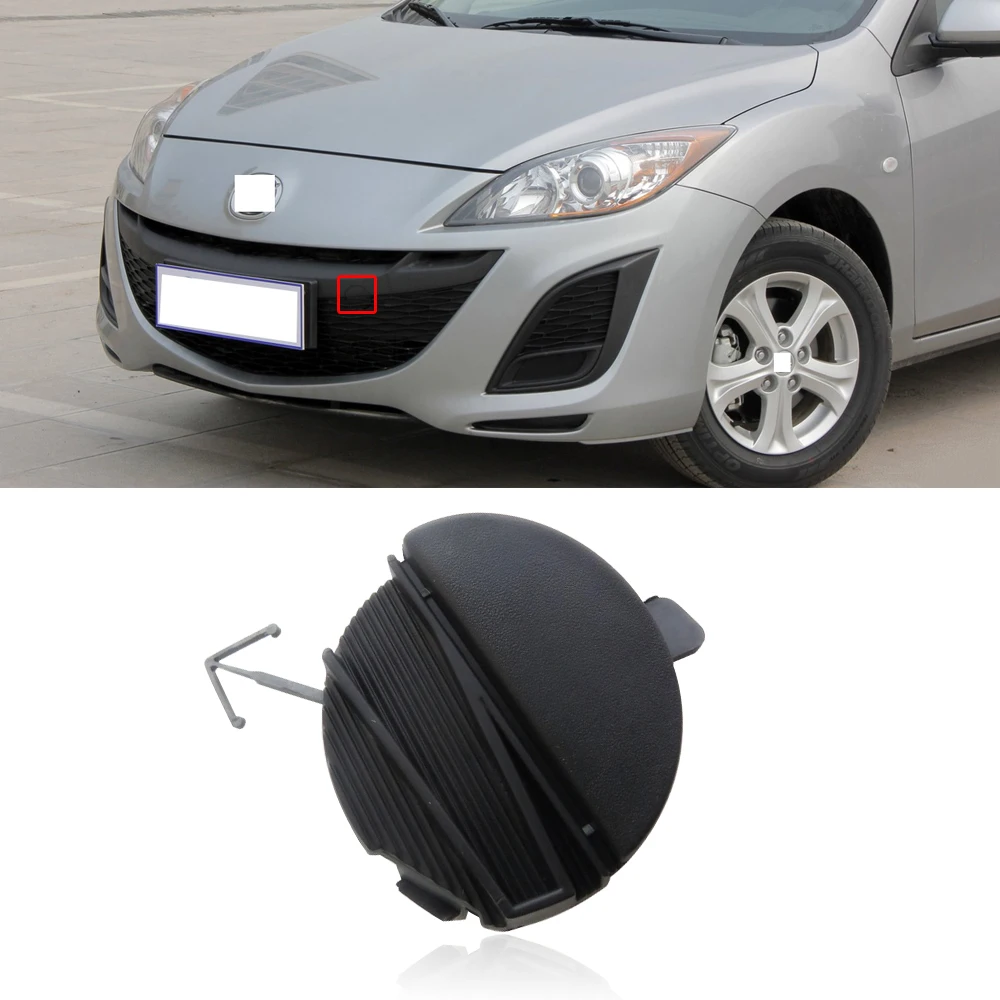 Крышка QX для Mazda 3 передний бампер Буксировочный Крюк Крышка буксировочного отверстия крышка прицепа корпус Тяговый крюк крышка капота отделка гарнир оболочка