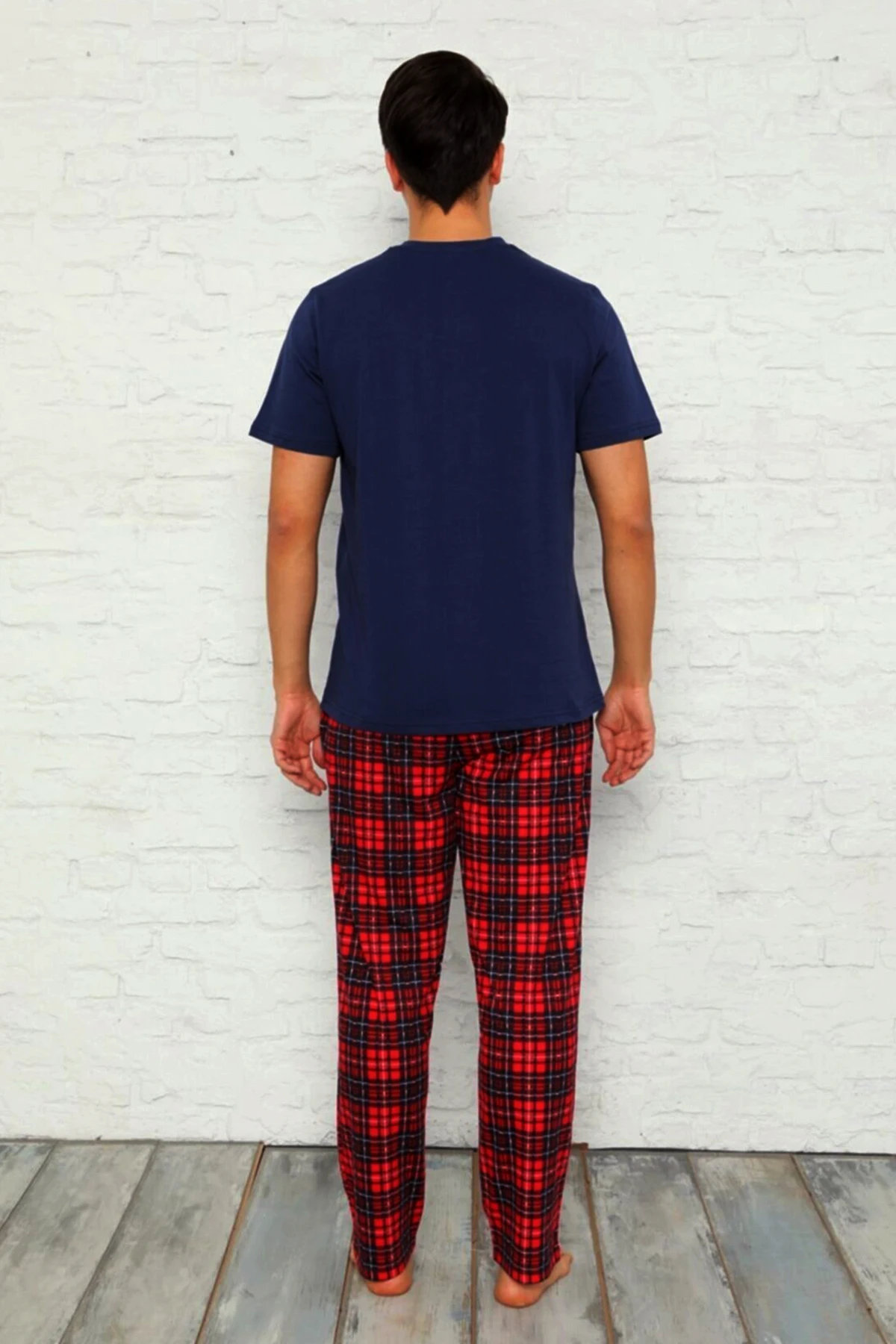 For Men Couple 100% Cotton Bedroom Sleepwear for Women and For Men Pijamas Home Clothes PJ Cotton Pyjamas