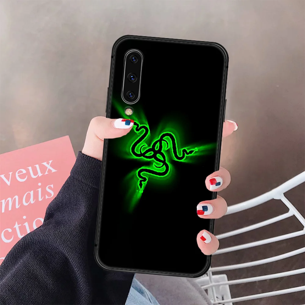 

Luxury Brand Razer Electronics Phone Case Cover For Samsung Galaxy A10 A20 A30 E A40 A50 A51 A70 A71 J 5 6 7 8 S black