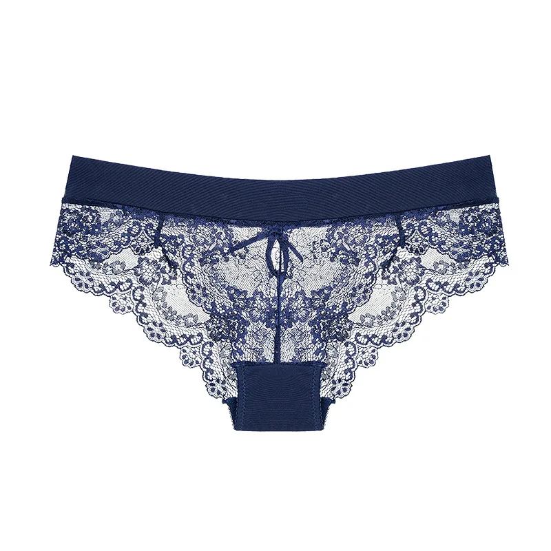

Sexy Ultra-Thin Mid-Rise Briefs Lace Women's Underwear
