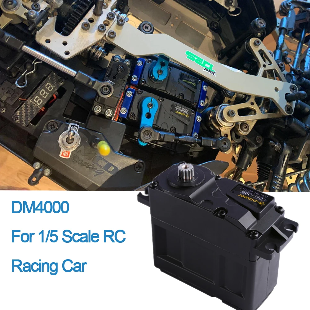 K-power DM4000 54 кг сервопривод крутящего момента для радиоуправляемого лоси Desert Buggy XL: