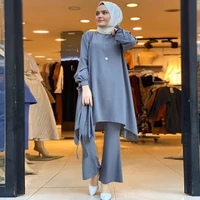 ramadan eid mubarak abaya dubai turkey hijab muslim sets islam clothing abayas for women musulman ensembles de mode kaftan femme