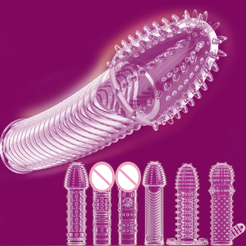 Насадка для пениса манжеты увеличивающие мужской член t-член секс-игрушки