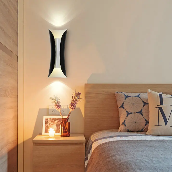 

modern led wood arandela wandlamp abajur home deco lampara pared living room lamp