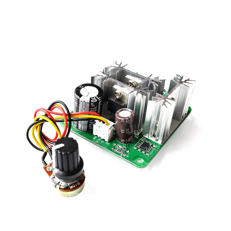 

DC 6V-90V 15A DC Motor Speed Controller Stepless Speed Regulation Pulse Width PWM DC 12V 24V 36V 48V 1000W