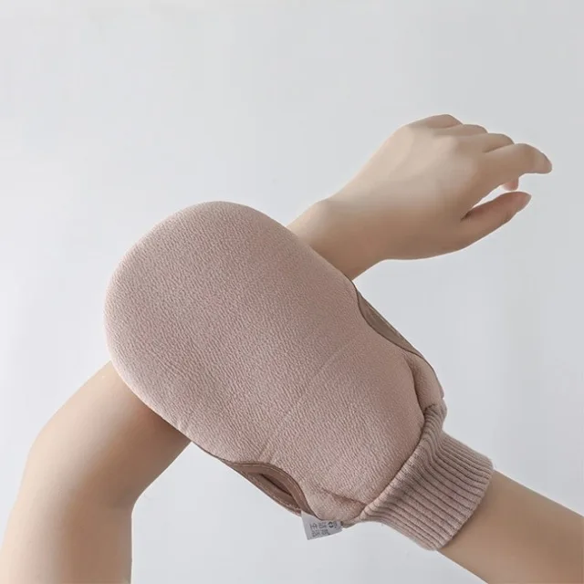 

1pcs Bathing Gloves Shower Spa Exfoliator Two-sided Bath Glove Body Cleaning Scrub Mitt Rub Dead Skin Removal Bathroom Products