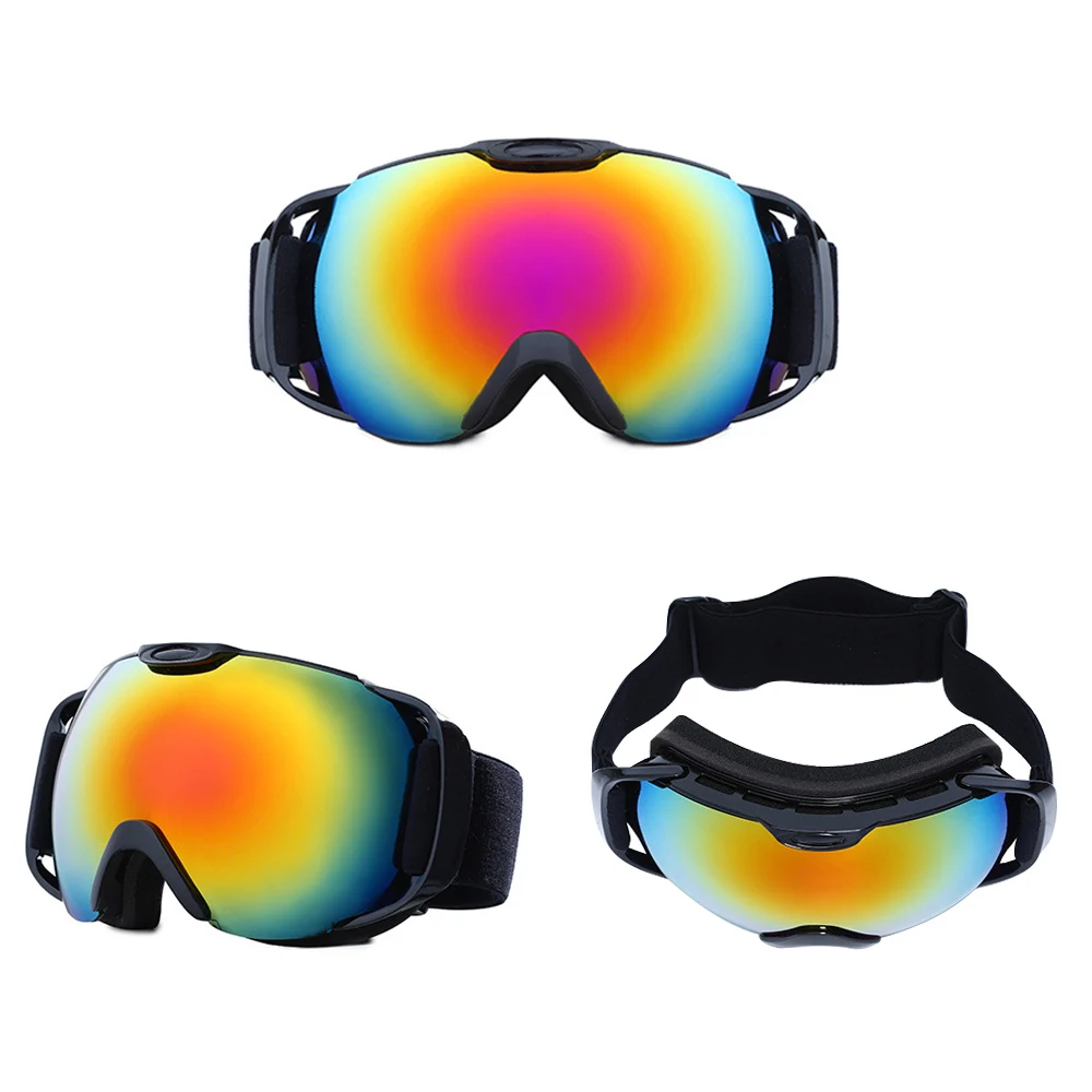 DMAR лыжные очки сферические двухслойные теплые анти-противотуманные защитные