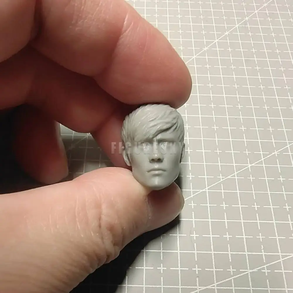 

1/12 Scale Lee Byung hun Head Sculpt Unpainted for 6" Figure ML MEZ F009