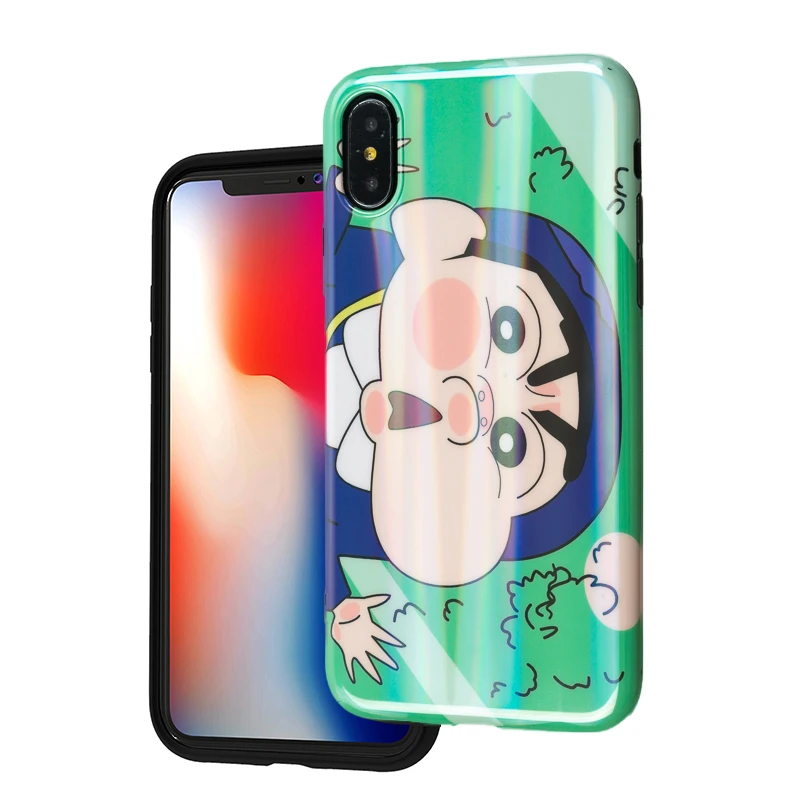 Роскошный Матовый IMD Мягкий силиконовый чехол для Apple iPhone 7 Plus 8X10 XS Max XR 6 6S милый