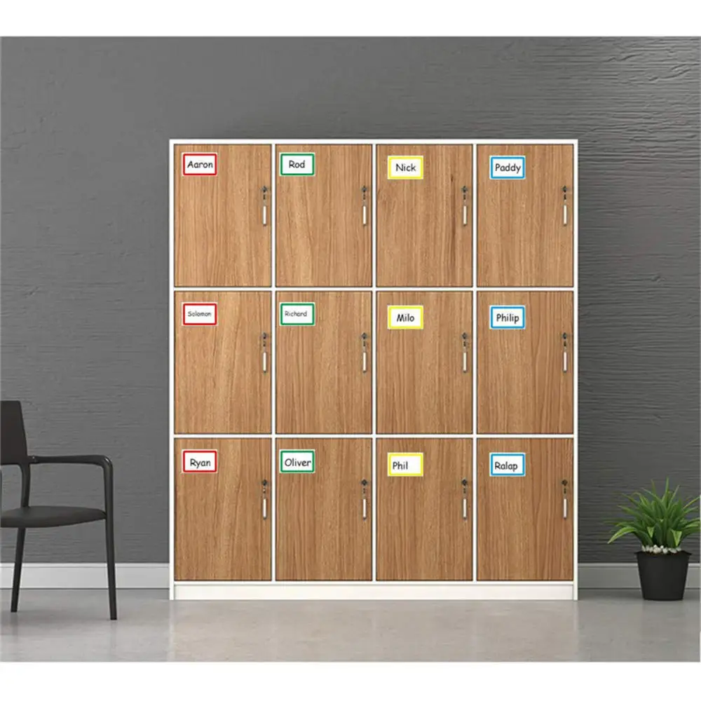 

150Pcs/roll 2.3x3.5inch Name Stickers Self Adhesive Sticky White Label Wall Desk For School Teacher Offer Stationery Sticker