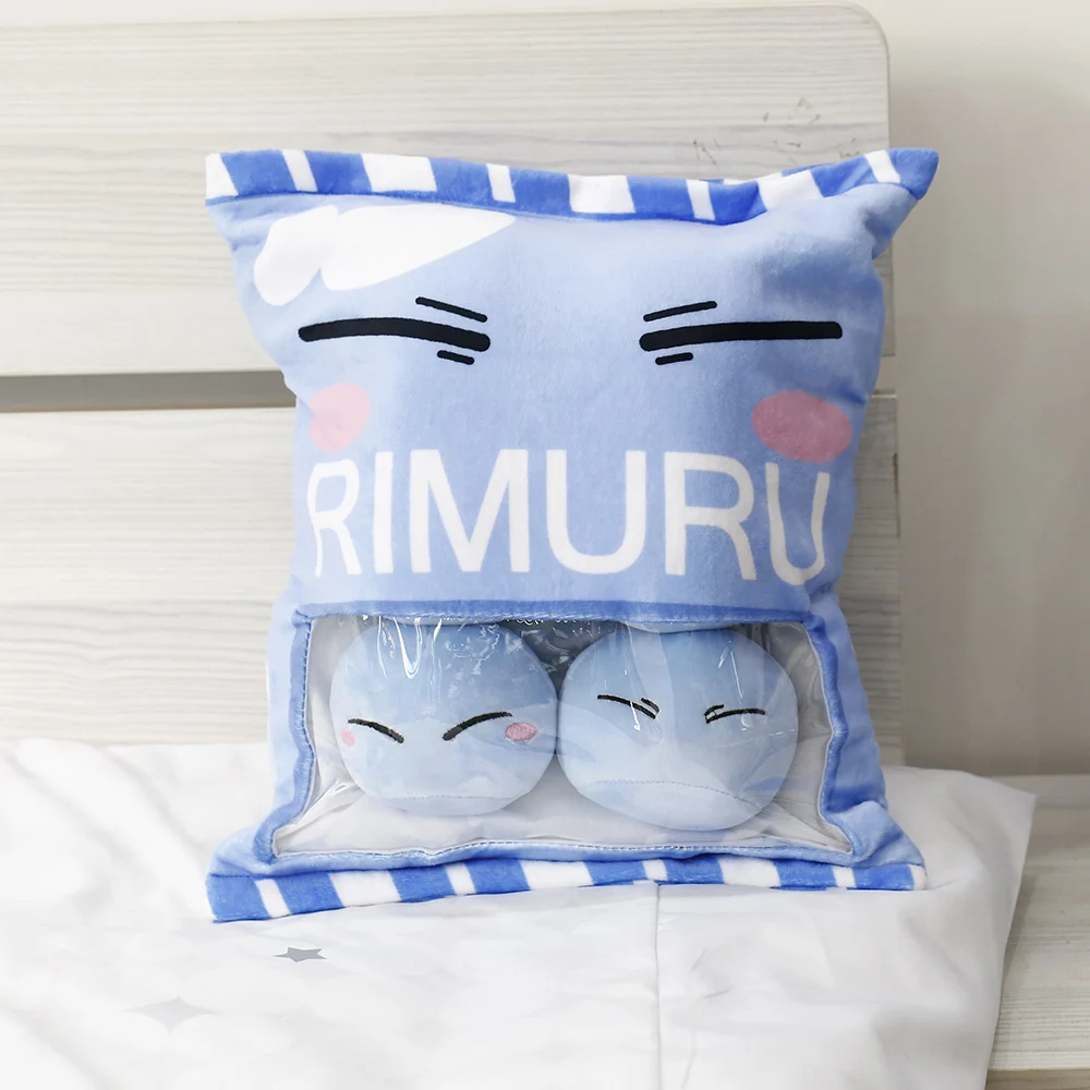 6pcs Rimuru Tempest That Time I Got Reincarnated as a Slime Pillow Cute Penguin Throw Mini Different Emotion | Дом и сад