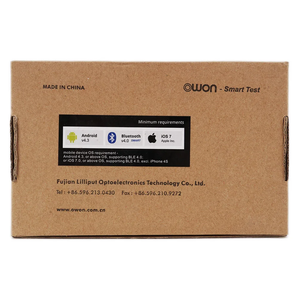 OWON B41T+ 4 1/2 цифр мультиметр с истинными RMS Bluetooth офлайн записи данных