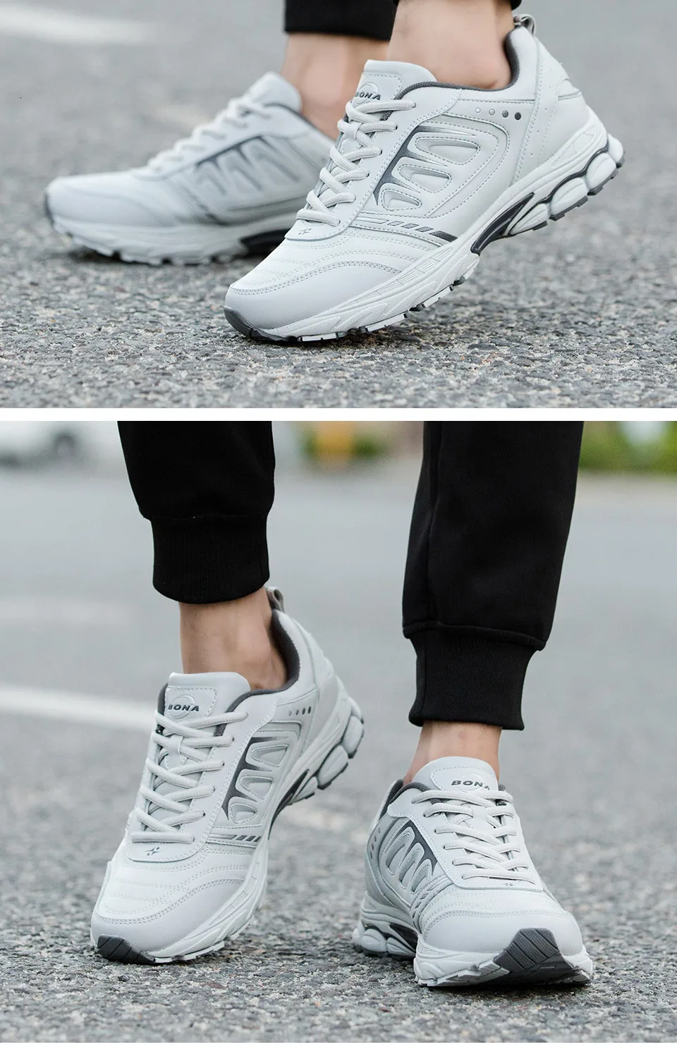BONA/Новинка; мужские кроссовки для бега; zapatos de hombre; спортивная обувь; Удобный светильник; кроссовки