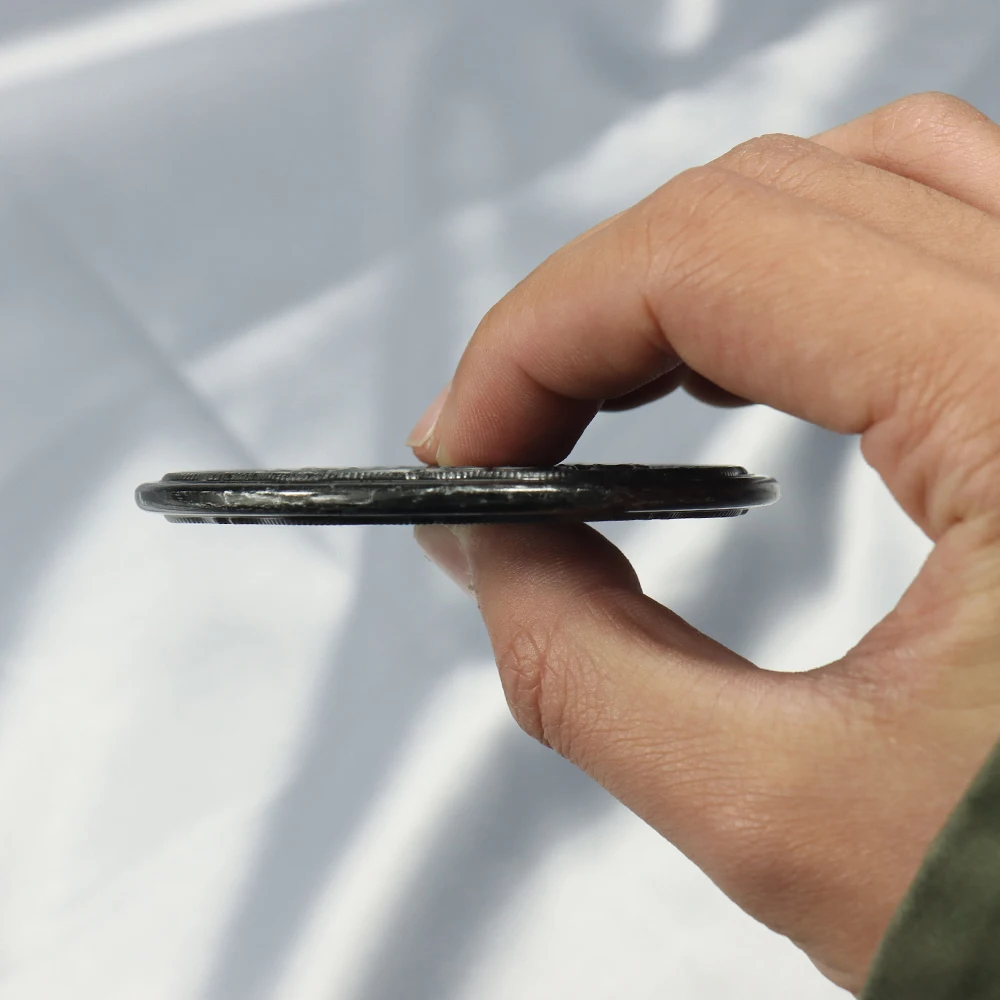 John Wick Blood Oath Marker Cosplay Keanu Reeves Sliver Metal Coin Halloween Costume Props Fans Collection