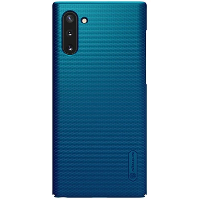Чехол для samsung Note 10, чехол для samsung Note 10 Plus, NILLKIN, супер матовый щит, матовая твердая задняя крышка, чехол, подарок, держатель для телефона - Цвет: Peacock blue