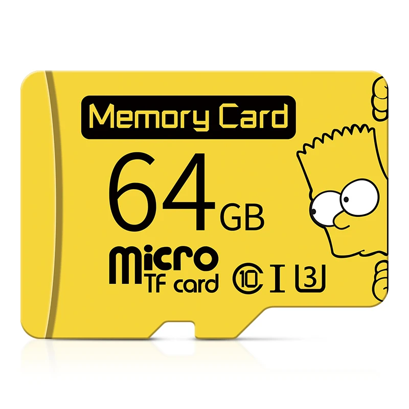 100 шт./лот быстрая Micro SD TF карта 4 ГБ 8 16 32 64 Гб класс 10 Флэш память Microsd для