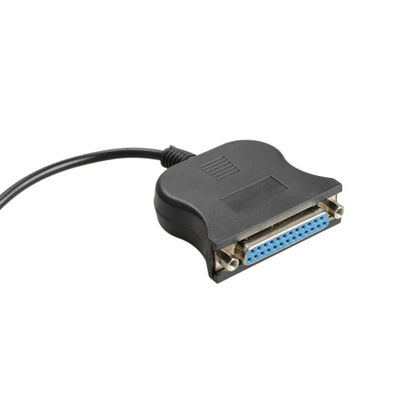 

New USB 1.1 to DB25 Female Port Print Converter Cable LPT USB Adaptor LPT Cable LPT to USB Cable Black
