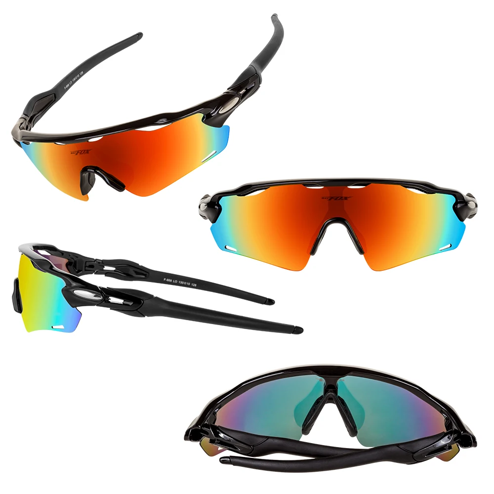 3 линзы велосипедные спортивные солнцезащитные очки UV400 Поляризованные ciclismo для