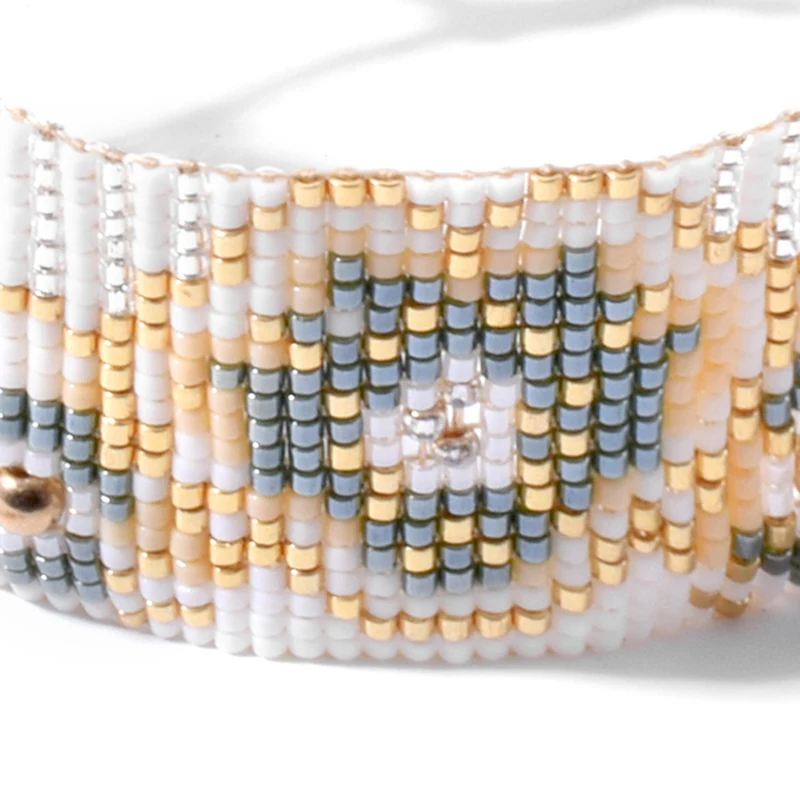 

Pulsera Mujer 2020 MIYUKI Cuff Bracelet 3D Flower Bracelets Jewelry Women Handmade Loom Beads Bohemian Fashion Summer