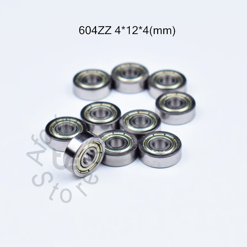 604ZZ 4*12*4 (мм) 10 штук Бесплатная доставка подшипники металлическим герметичным
