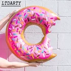 1 шт. пончики леденец на палочке День рождения наборы воздушных шаров, милая Одежда для мальчиков и девочек розовый greenRainbow посыпкой пончик Фольга воздушный шар майлара