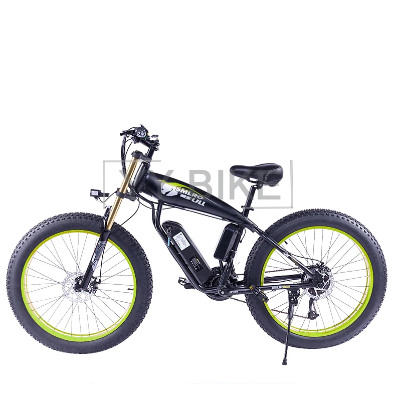 Günstig SMLRO S10S BULL Erwachsene Elektro Fett Fahrrad 26*4,0 Strand Schneemobil 750W 48V 18AH Off-road E-bike Mobilität Berg Fahrrad Ebike