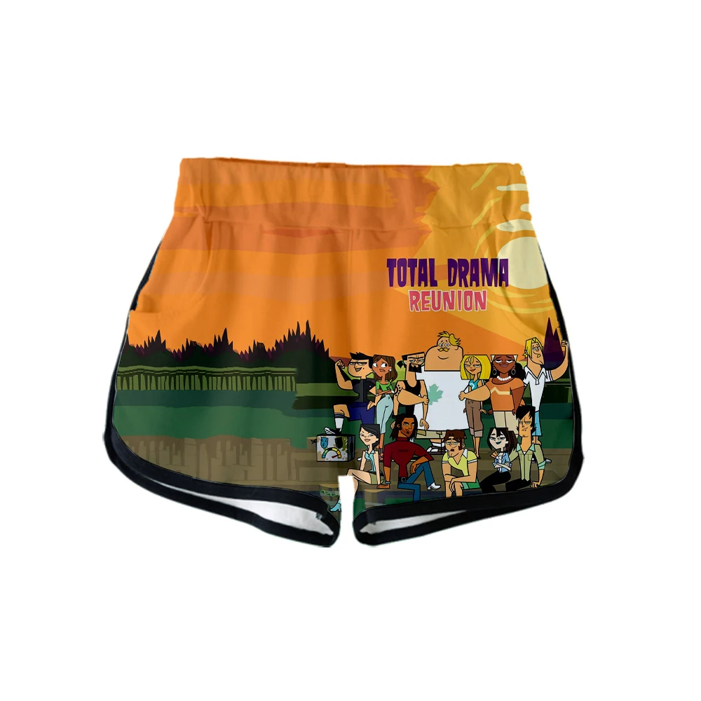 

2021 Total Drama 3D Print Summer Shorts Women Casual Lady Hot Sale Sexy Pants