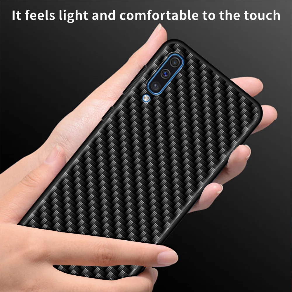 Чехол для Samsung Galaxy A50 A10 A70 A30 A20e A10s A40 A30s A20s M62 M52 M32 5G M51 M31 M31s M30s чехол из углеродного