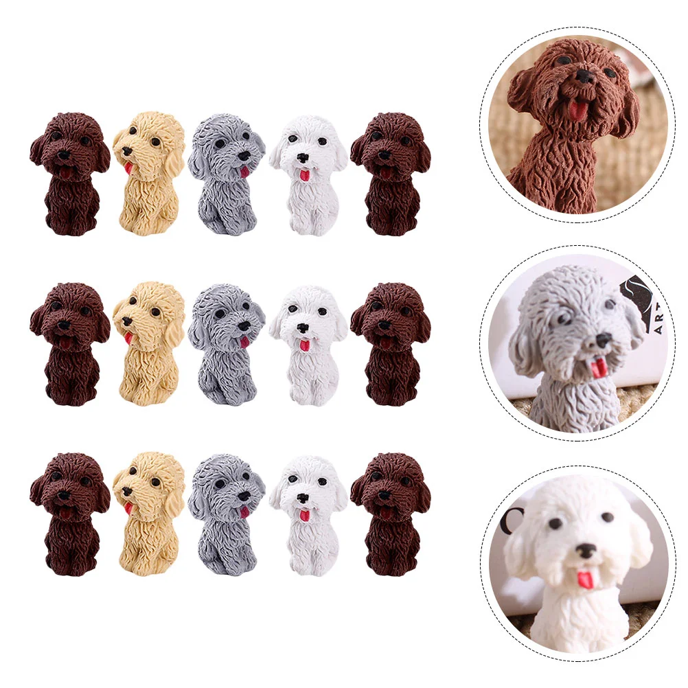 

16 шт., Забавные милые Ластики для щенков (разные стили)