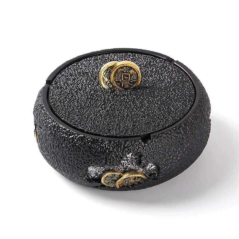 

Ashtray European style frosted ornaments living room study low-key light luxury decoration smoking accessories home decoration