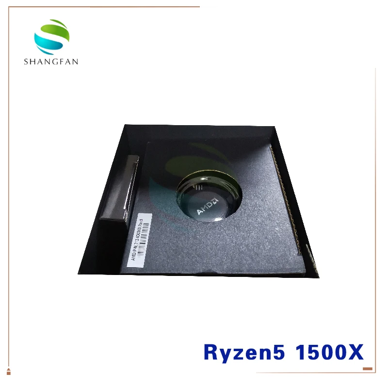 Процессор AMD Ryzen 5 1500X R5 1500X3,5 GHz четырехъядерный процессор L3 = 16M 65W YD150XBBM4GAE Socket AM4 с охлаждающим вентилятором
