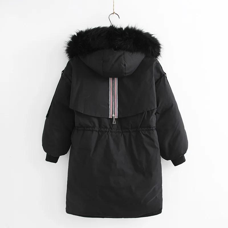Зимние Повседневные парки 2019 размера плюс модная одежда свободного кроя с