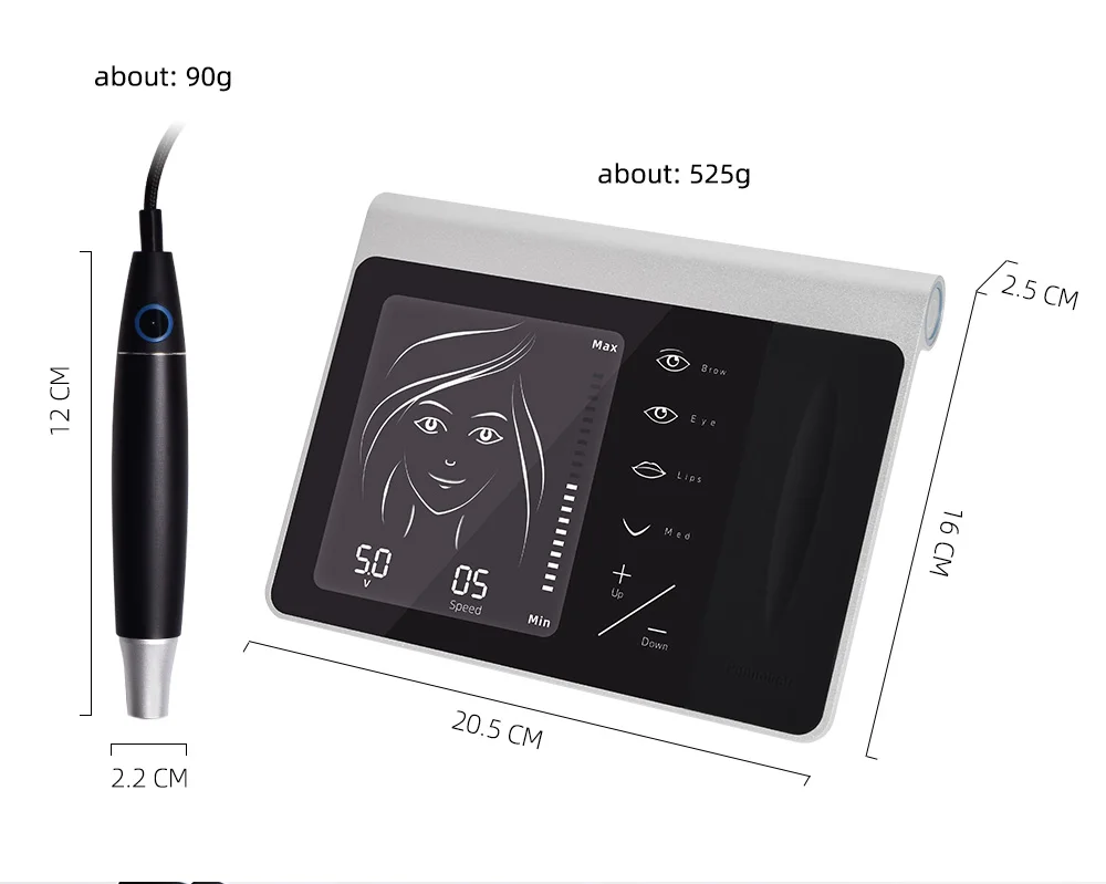 Стиль красоты Перманентный макияж татуировки аксессуары Microblading бровей Вышивка Цифровой татуировки для бровей/губ