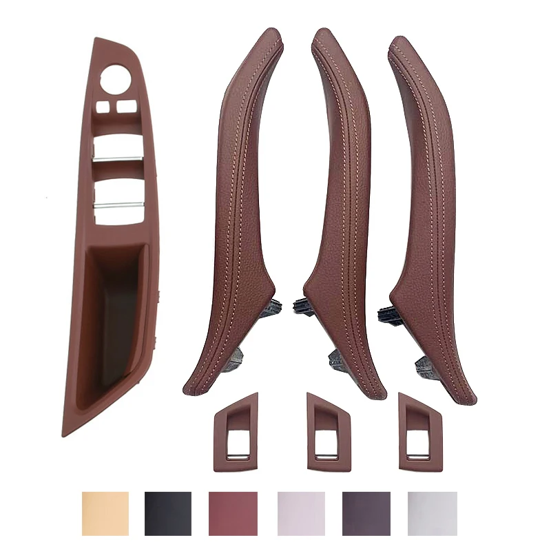 

LHD RHD Left Right Hand Driver Interior Door Leather Pull Handle Assembly For BMW 5 Series F10 F11 F18 520i 523i 525i 528i 535i