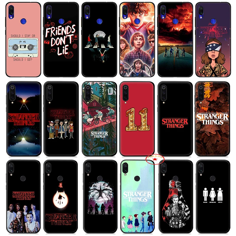 Stranger Things Soft Silicone Case for Xiaomi Redmi Note 8 7 6 5 Pro 4X 5A Cover |