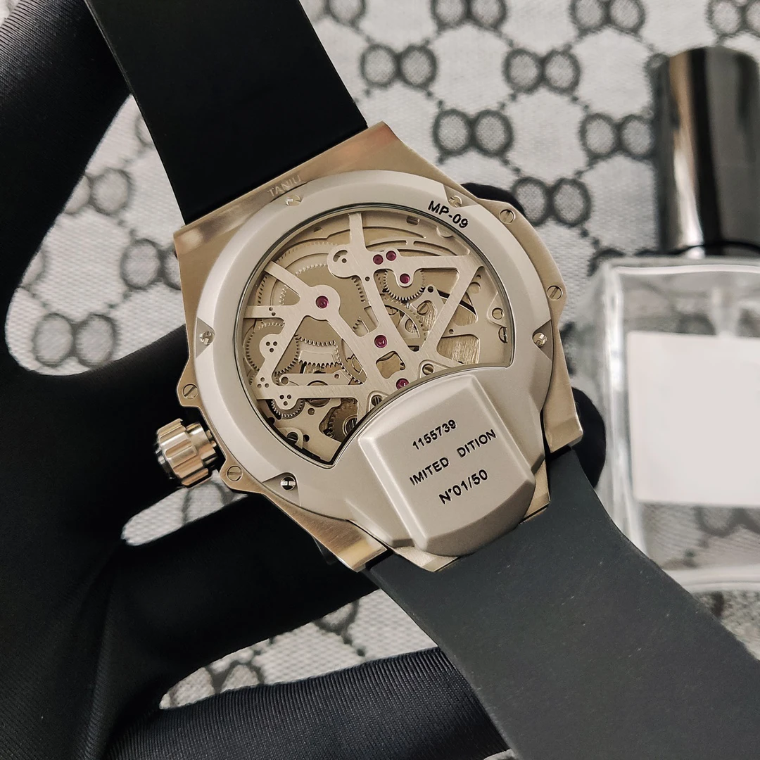 

Luxury Brand Self-winding Automatic Mechanical Watch Racing Uniquely Designed Sporty Stainless Steel Masterpiece 909.NX.1120.RX