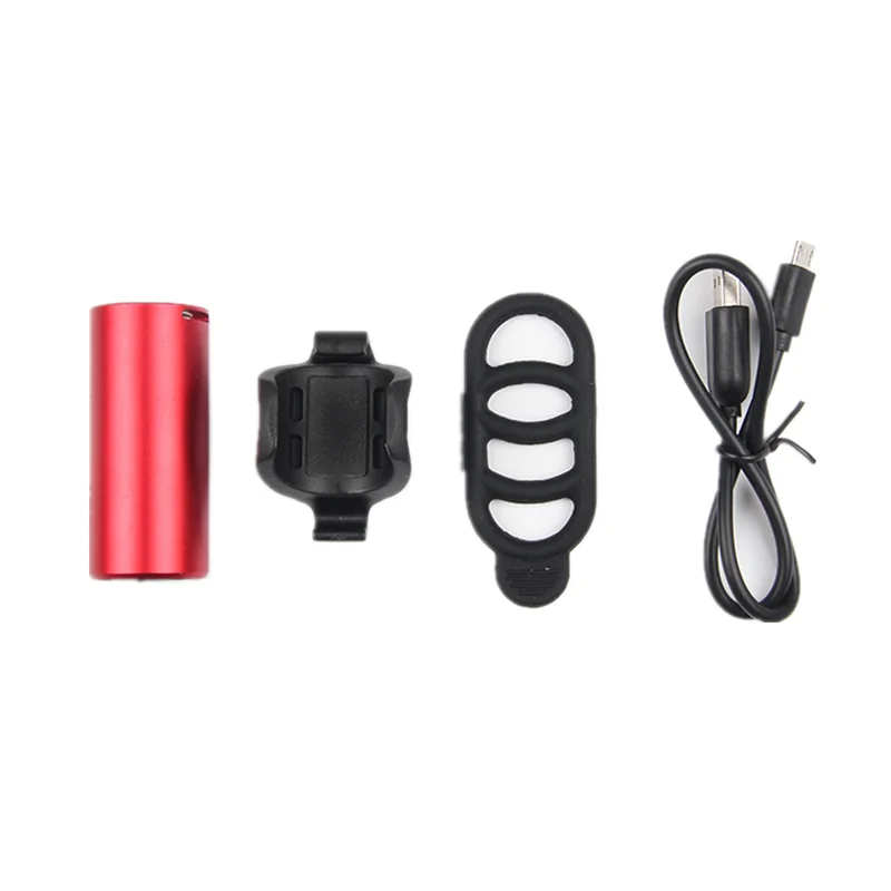 Перезаряжаемый велосипедный передний фонарь 350 люмен и USB IPX4 водонепроницаемый