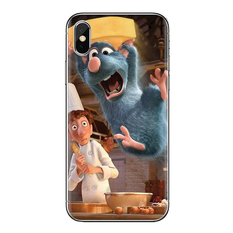 Для samsung Galaxy S2 S3 S4 S5 мини S6 S7 край S8 S9 Plus Note 2 3 4 5 8 Coque Fundas iPhone х ТПУ чехол Рататуй