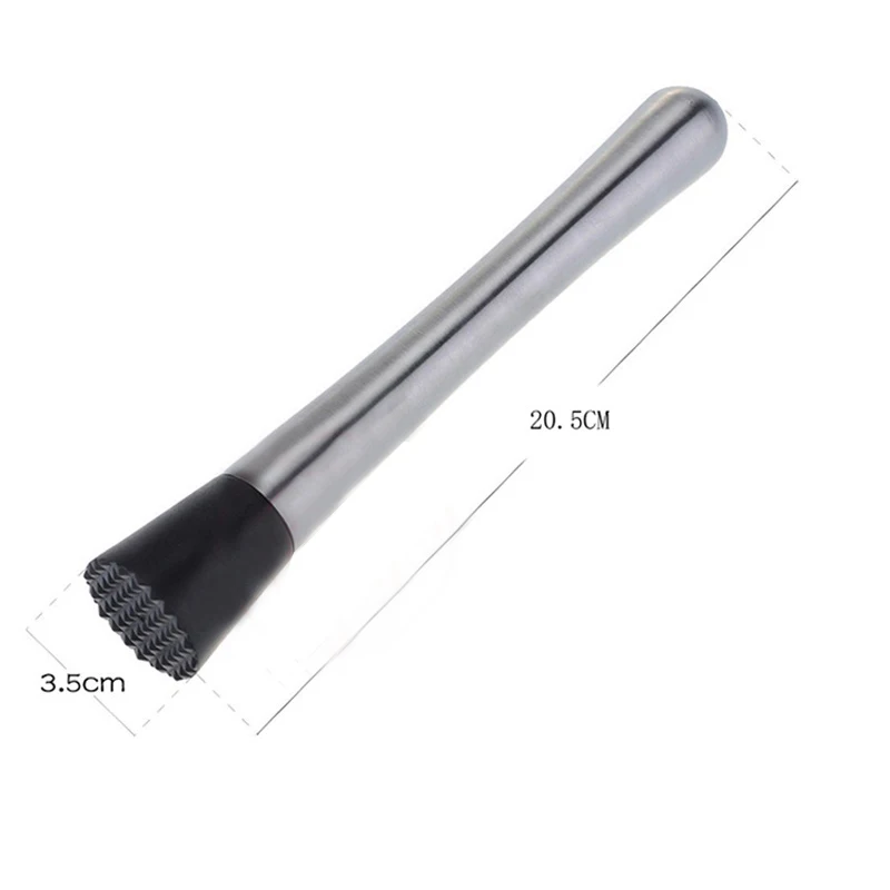 20 см нажимная палочка для сока многофункциональная нержавеющая сталь