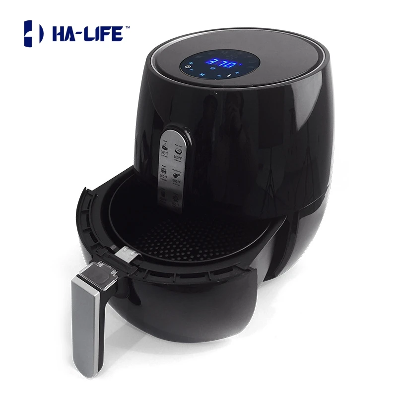 HA-Life 5.2 L Air Fryer Intelligent Touch-screen Air Fryer Household Electric Fryer Oil Fries Machine Airfryer New Popular 2022