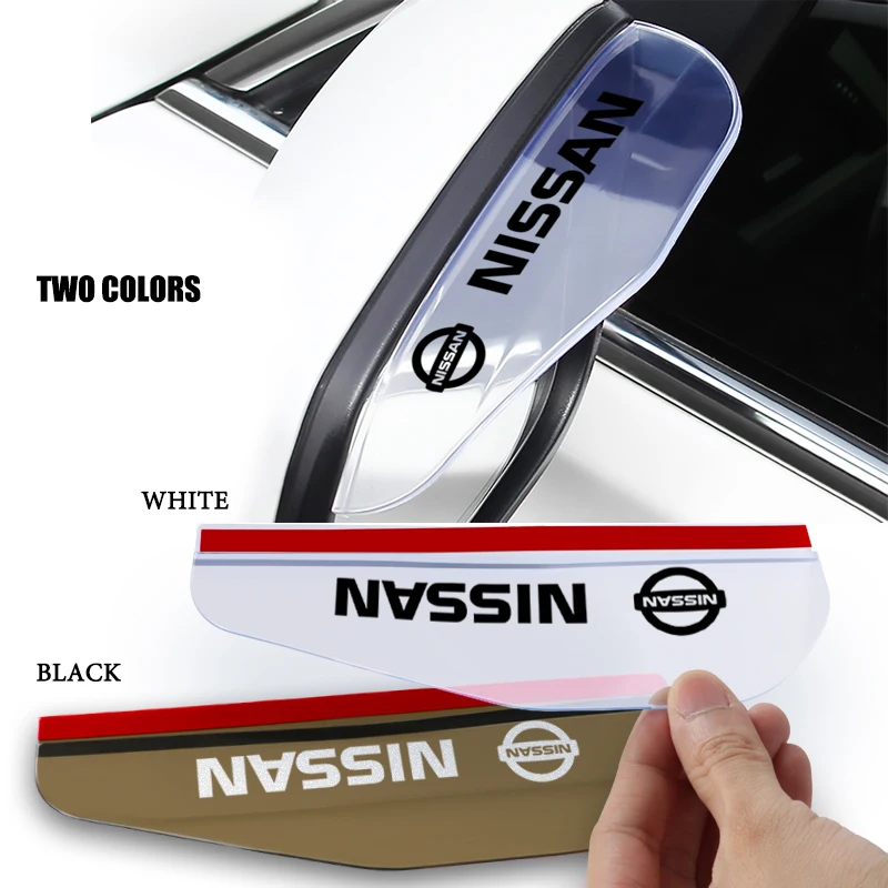 2 шт. ПВХ Автомобильное зеркало заднего вида для бровей от дождя непромокаемый