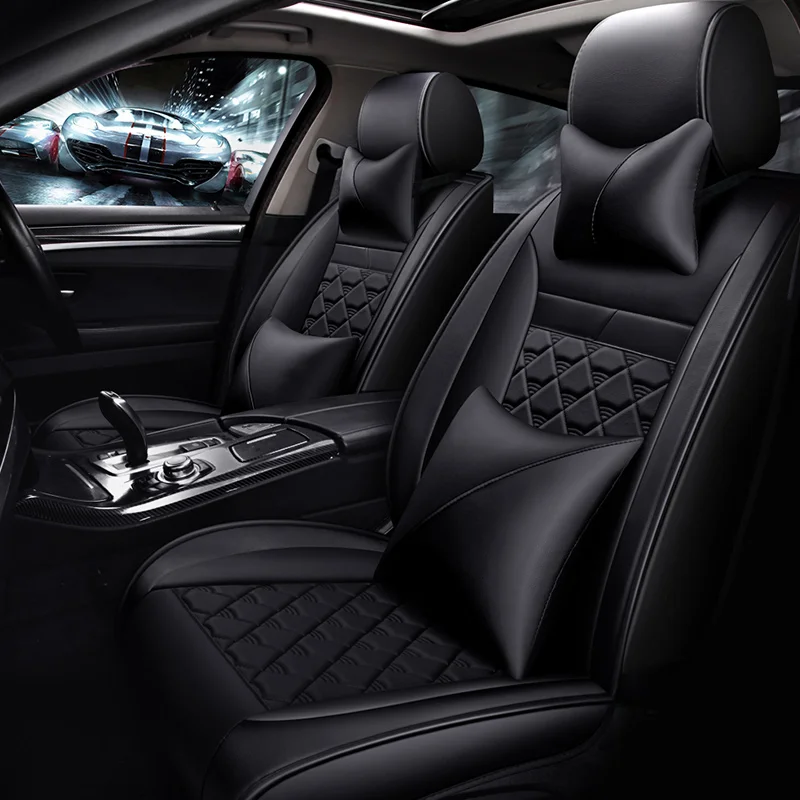 Пленка с полным покрытием из эко кожи авто чехлы сидений искусственной для