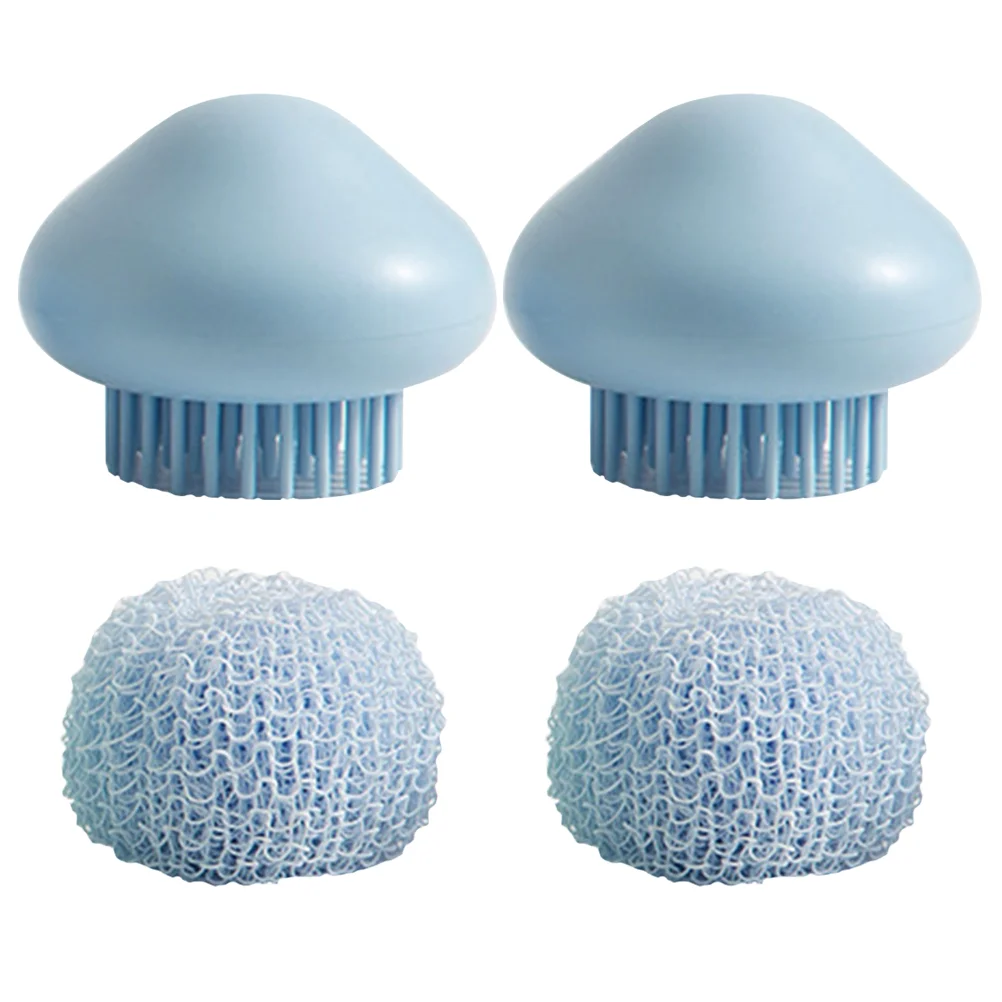 

2pcs Washing Pot Brush Kitchen Cleaning Pot Bowl Brush Dish Cleaning Tool