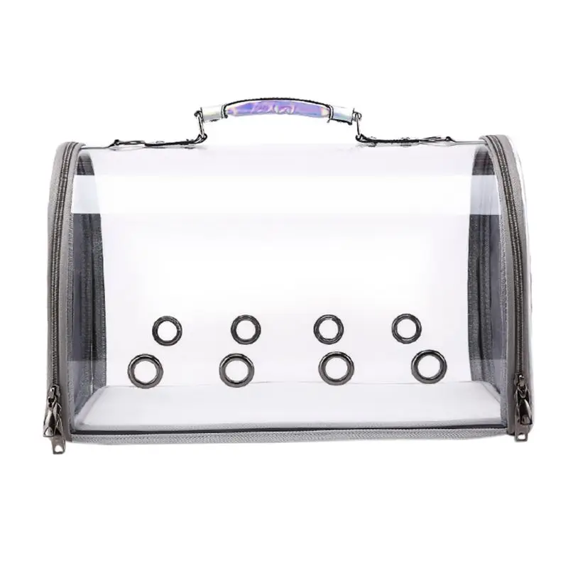 

Pet Transparent Cat Carrier Breathable Portable Travel Bags Tote for Small Medium Dogs Outdoor Walking