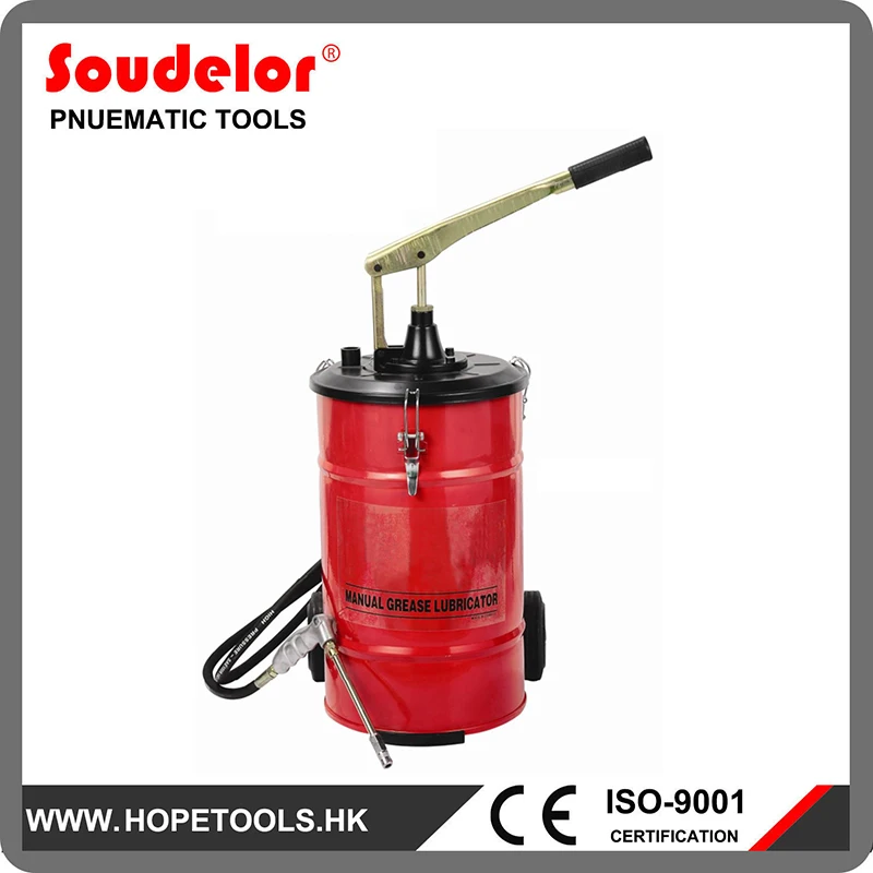 UI-24Q Hand Pump 25L/30L Automotive Hand Manual High Pressure Bucket Grease Lubricator Pump